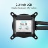 ASUS Prime LC 360 ARGB LCD AIO Liquid Cooler – LCD Display, Asetek Pump, ARGB Fans