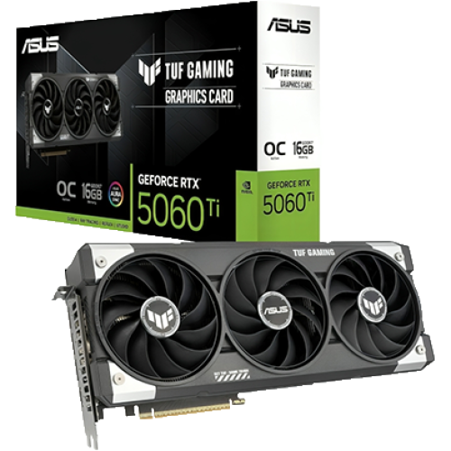 ASUS TUF Gaming RTX 5060 Ti OC Edition 16GB GDDR6 ASUS TUF Gaming RTX 5060 Ti OC Edition 16GB GDDR6