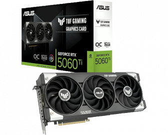 ASUS TUF Gaming RTX 5060 Ti OC Edition 16GB GDDR6 ASUS TUF Gaming RTX 5060 Ti OC Edition 16GB GDDR6
