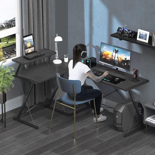 GAMEON 3 IN 1 L-SHAPED SLAYER II XL SERIES GAMING DESK GAMEON 3 IN 1 L-SHAPED SLAYER II XL SERIES GAMING DESK