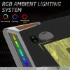GAMEON Hawksbill Series RGB Flowing Light Gaming Desk Mouse pad) - Black Green GAMEON Hawksbill Series RGB Flowing Light Gaming Desk Mouse pad) - Black Green