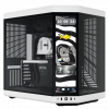 HYTE Y70 Touch Infinite Dual Chamber ATX Mid-Tower Case - Black / White HYTE Y70 Touch Infinite Dual Chamber ATX Mid-Tower Case - Black / White