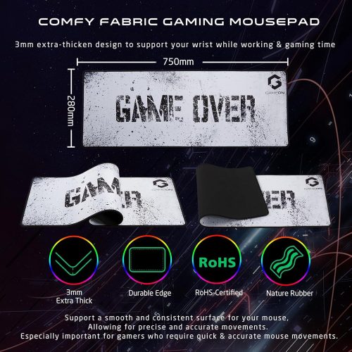 GAMEON VIPER XA All-In-One Artic Series Gaming Bundle Mechanical Keyboard, Headset, Mouse & Mousepad GAMEON VIPER XA All-In-One Artic Series Gaming Bundle Mechanical Keyboard, Headset, Mouse & Mousepad