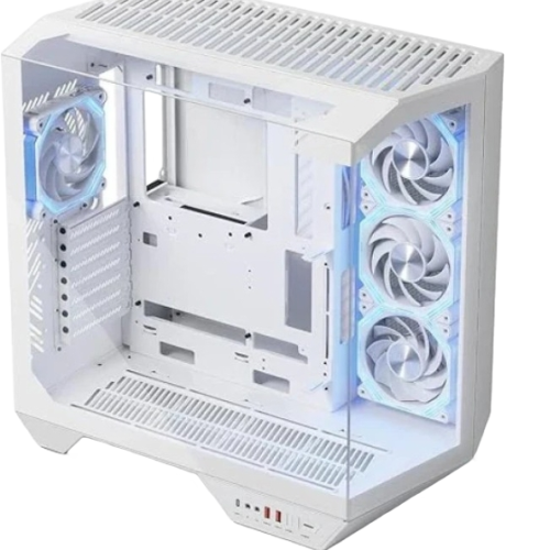 DarkFlash DY470 White – Panoramic Case with 4 ARGB Fans DarkFlash DY470 White – Panoramic Case with 4 ARGB Fans