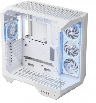 DarkFlash DY470 White – Panoramic Case with 4 ARGB Fans