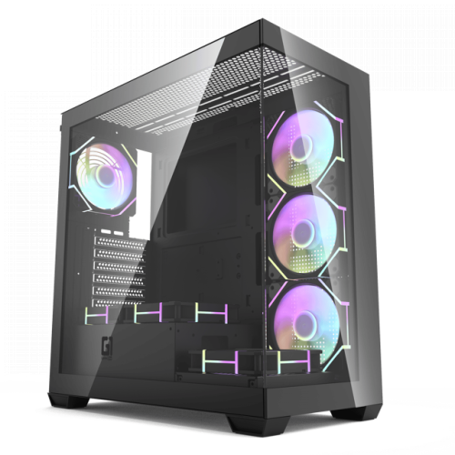 GameOne PHANTOM 7 Black PC Case – ATX Mid-Tower GameOne PHANTOM 7 Black PC Case – ATX Mid-Tower