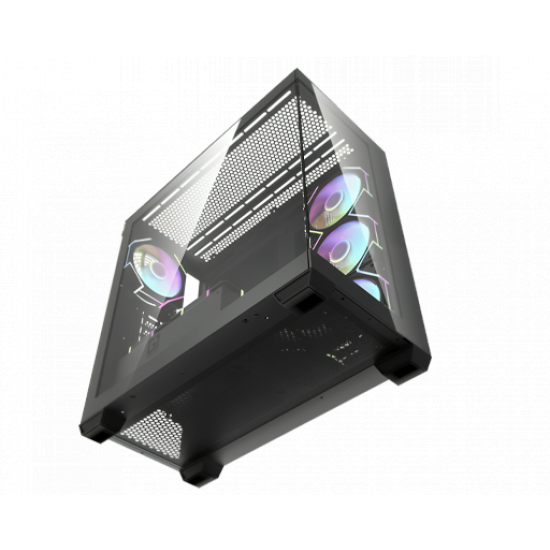 GameOne PHANTOM 7 Black PC Case – ATX Mid-Tower GameOne PHANTOM 7 Black PC Case – ATX Mid-Tower