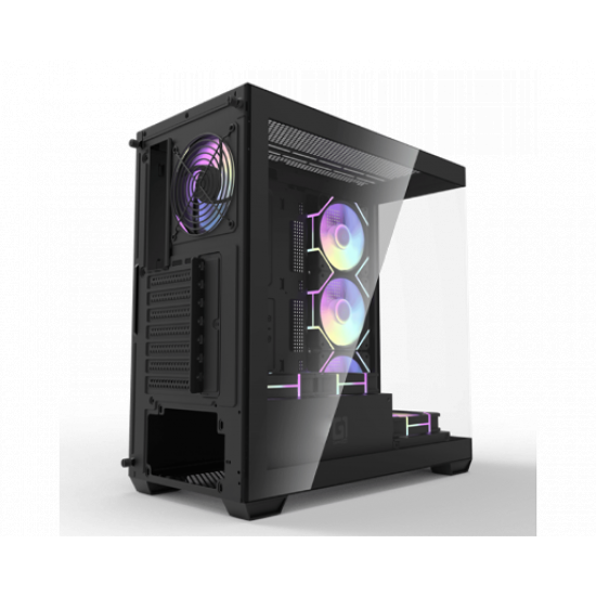 GameOne PHANTOM 7 Black PC Case – ATX Mid-Tower GameOne PHANTOM 7 Black PC Case – ATX Mid-Tower