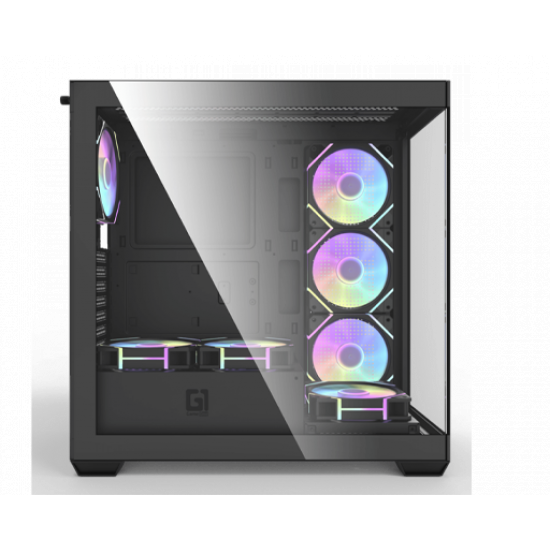 GameOne PHANTOM 7 Black PC Case – ATX Mid-Tower GameOne PHANTOM 7 Black PC Case – ATX Mid-Tower
