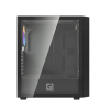 GameOne NITRO 4 Black Case – Mid-Tower, Tempered Glass, ATX Compatible GameOne NITRO 4 Black Case – Mid-Tower, Tempered Glass, ATX Compatible