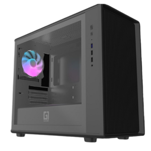 GameOne NITRO 4 Black Case – Mid-Tower, Tempered Glass, ATX Compatible GameOne NITRO 4 Black Case – Mid-Tower, Tempered Glass, ATX Compatible