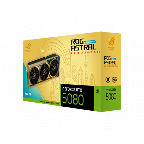 Asus ROG Astral GeForce RTX™ 5080 Dhahab CORE OC Edition