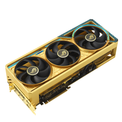كرت شاشة اسوس روج استرال RTX 5090 مكسور السرعة OC اصدار ذهب ROG Astral RTX 5090 Dhahab كرت شاشة اسوس روج استرال RTX 5090 مكسور السرعة OC اصدار ذهب ROG Astral RTX 5090 Dhahab