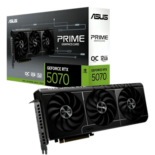 ASUS PRIME GeForce RTX 5070 12GB GDDR7 OC Edition Gaming Grafikkarte ASUS PRIME GeForce RTX 5070 12GB GDDR7 OC Edition Gaming Grafikkarte