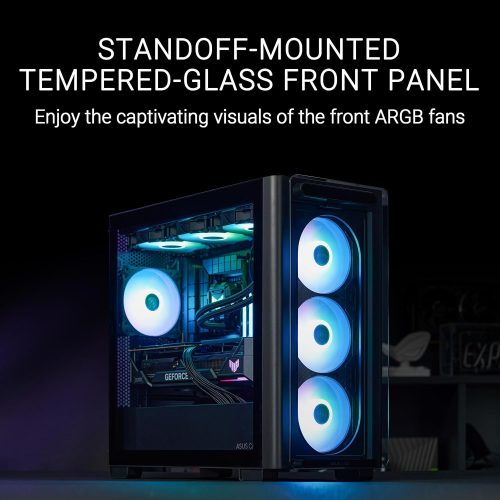 ASUS A23 PLUS TG ARGB BLACK PC Case ASUS A23 PLUS TG ARGB BLACK PC Case