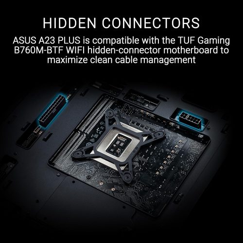 ASUS A23 PLUS TG ARGB BLACK PC Case ASUS A23 PLUS TG ARGB BLACK PC Case