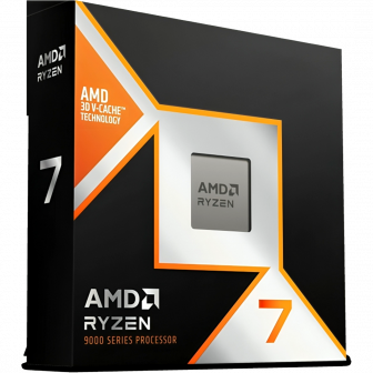 معالج اي ام دي رايزن 7 طراز AMD RYZEN 7 9800X3D ثماني النواة