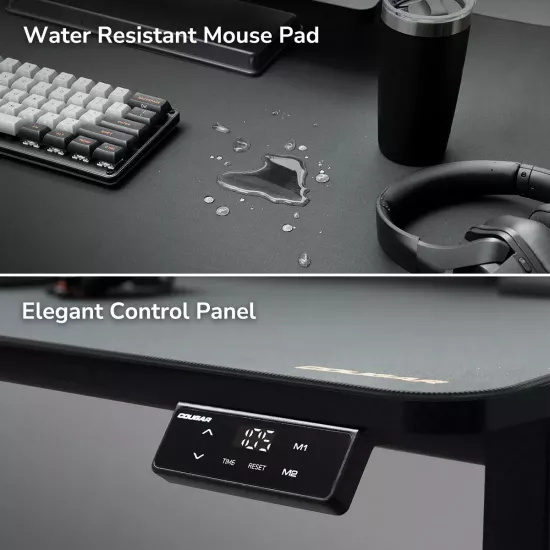 Cougar E-STAR 140 Gaming Desk Black