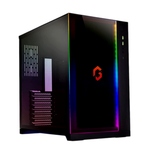 GAMEON LIAN LI Edition Dynamic Mid Tower Gaming Case - Black GAMEON LIAN LI Edition Dynamic Mid Tower Gaming Case - Black