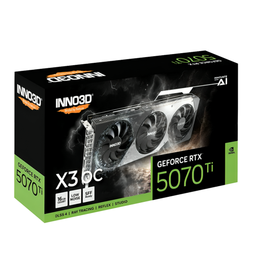 NVIDIA Inno3D GeForce RTX 5070 Ti X3 OC 16GB - Graphics Card NVIDIA Inno3D GeForce RTX 5070 Ti X3 OC 16GB - Graphics Card