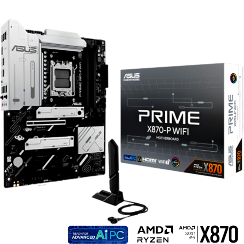  ASUS PRIME X870-P WIFI AM5 ATX Motherboard