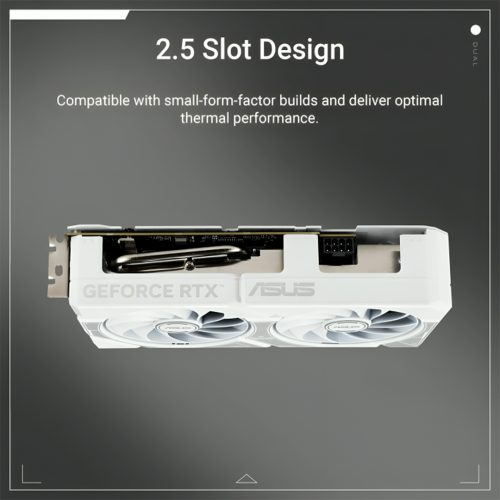 ASUS Dual GeForce RTX 5060 Ti 16GB GDDR7 White OC Edition ASUS Dual GeForce RTX 5060 Ti 16GB GDDR7 White OC Edition
