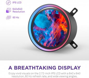 NZXT Kraken Elite 360 RGB 360mm Liquid CPU Cooler with LCD Display Black NZXT Kraken Elite 360 RGB 360mm Liquid CPU Cooler with LCD Display Black