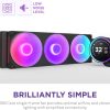 NZXT Kraken Elite 360 RGB 360mm Liquid CPU Cooler with LCD Display Black NZXT Kraken Elite 360 RGB 360mm Liquid CPU Cooler with LCD Display Black