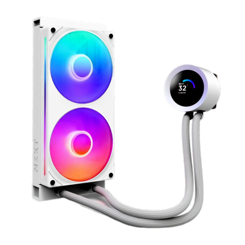 NZXT Kraken 240 Plus RGB White LCD AIO Liquid Cooler NZXT Kraken 240 Plus RGB White LCD AIO Liquid Cooler