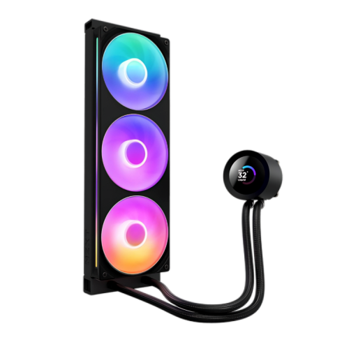 NZXT Kraken 360 Plus RGB Black LCD AIO Liquid Cooler NZXT Kraken 360 Plus RGB Black LCD AIO Liquid Cooler
