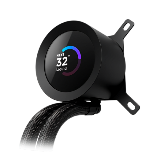 NZXT Kraken 360 Plus RGB Black LCD AIO Liquid Cooler NZXT Kraken 360 Plus RGB Black LCD AIO Liquid Cooler