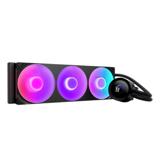 NZXT Kraken 360 Plus RGB Black LCD AIO Liquid Cooler NZXT Kraken 360 Plus RGB Black LCD AIO Liquid Cooler
