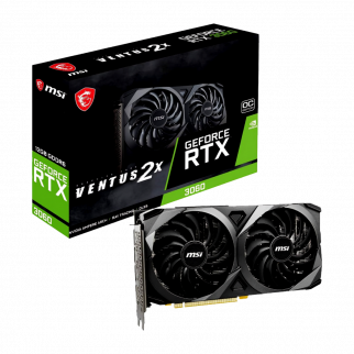 MSI RTX3060 VENTUS 2X 12GB MSI RTX3060 VENTUS 2X 12GB