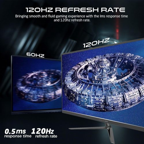 GAMEON GOES24FHD120IPS 24 inch Gaming Monitor, 2.1 HDMI, Built-in-Speakers, Black GAMEON GOES24FHD120IPS 24 inch Gaming Monitor, 2.1 HDMI, Built-in-Speakers, Black