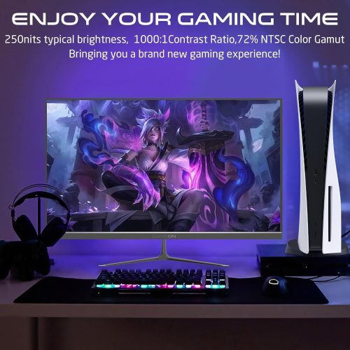 GAMEON GOES24FHD120IPS 24 inch Gaming Monitor, 2.1 HDMI, Built-in-Speakers, Black GAMEON GOES24FHD120IPS 24 inch Gaming Monitor, 2.1 HDMI, Built-in-Speakers, Black
