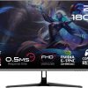 GAMEON GOPS27180IPS Pro Series 27" FHD, 180Hz, MPRT 0.5ms, HDMI 2.1, Fast IPS Gaming Monitor (Supports PS5) - Black GAMEON GOPS27180IPS Pro Series 27" FHD, 180Hz, MPRT 0.5ms, HDMI 2.1, Fast IPS Gaming Monitor (Supports PS5) - Black