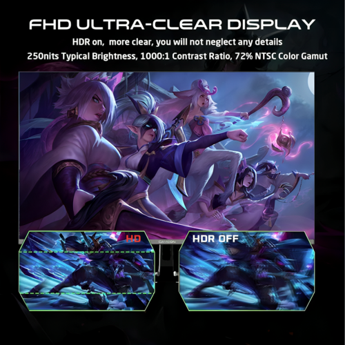 GAMEON GOPS27180IPS Pro Series 27" FHD, 180Hz, MPRT 0.5ms, HDMI 2.1, Fast IPS Gaming Monitor (Supports PS5) - Black GAMEON GOPS27180IPS Pro Series 27" FHD, 180Hz, MPRT 0.5ms, HDMI 2.1, Fast IPS Gaming Monitor (Supports PS5) - Black