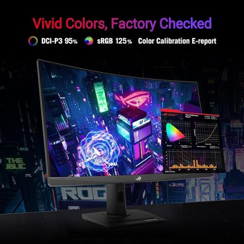 ROG Strix XG32WCMS 32" QHD Curved Gaming Monitor – Above 144Hz (280Hz), 1ms, USB-C, HDR, VA, ELMB Sync ROG Strix XG32WCMS 32" QHD Curved Gaming Monitor – Above 144Hz (280Hz), 1ms, USB-C, HDR, VA, ELMB Sync