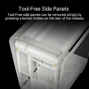 ASUS TUF Gaming GT502 Horizon TG ARGB White – Mid Tower Gaming Case ASUS TUF Gaming GT502 Horizon TG ARGB White – Mid Tower Gaming Case