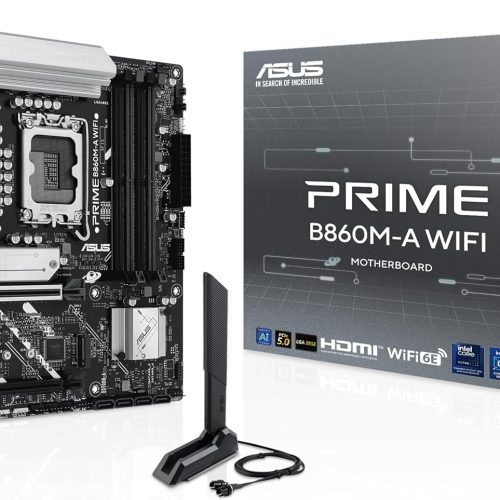 ASUS PRIME B860M-A WIFI | Intel Micro-ATX DDR5 Motherboard