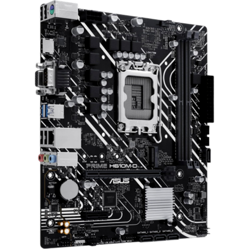 ASUS PRIME H610M-D DDR5 Gaming Motherboard ASUS PRIME H610M-D DDR5 Gaming Motherboard