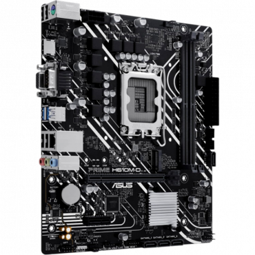 ASUS PRIME H610M-D DDR5 Gaming Motherboard ASUS PRIME H610M-D DDR5 Gaming Motherboard