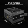 Corsair CX Series™ CX750 750 Watt 80 PLUS Bronze ATX Power Supply Corsair CX Series™ CX750 750 Watt 80 PLUS Bronze ATX Power Supply