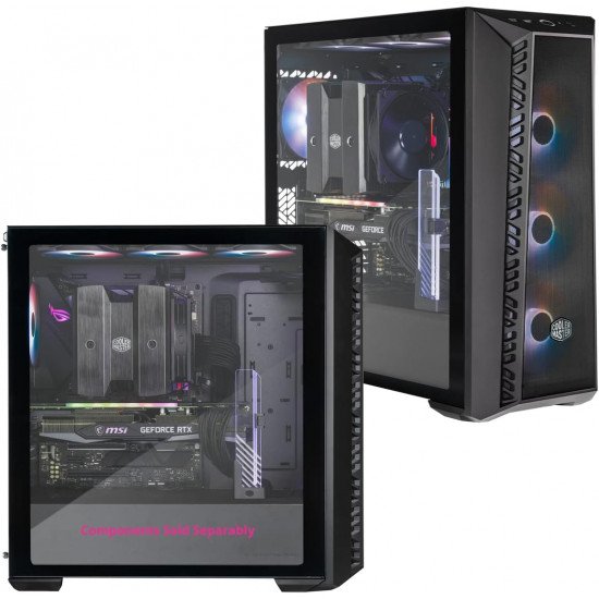 Cooler Master MB520 Mesh Midi Tower Black 