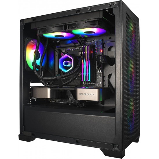 Cooler Master 240mm MasterLiquid 240 Core II ARGB Black Intel/AMD CPU Liquid Cooler