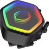 Cooler Master 240mm MasterLiquid 240 Core II ARGB Black Intel/AMD CPU Liquid Cooler Cooler Master 240mm MasterLiquid 240 Core II ARGB Black Intel/AMD CPU Liquid Cooler