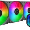  Cooler Master 360mm MasterLiquid 360 Core II ARGB Black Intel/AMD CPU Liquid Cooler