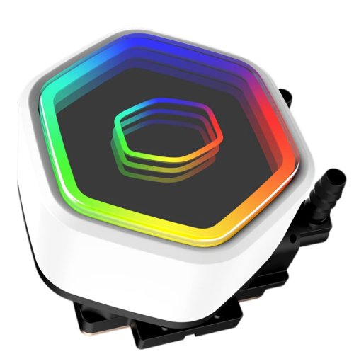  Cooler Master 360mm MasterLiquid 360 Core II ARGB White Intel/AMD CPU Liquid Cooler