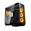 DarkFlash DY470 black– Panoramic Case with 4 ARGB Fans DarkFlash DY470 black– Panoramic Case with 4 ARGB Fans