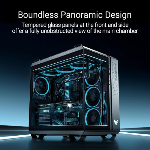  ASUS TUF Gaming GT502 Horizon ARGB Black Mid Tower Gaming Case